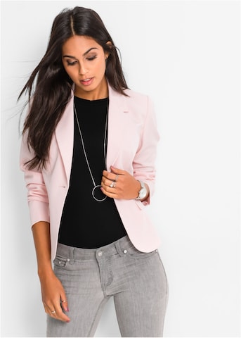 bonprix Blazer in Pink: front