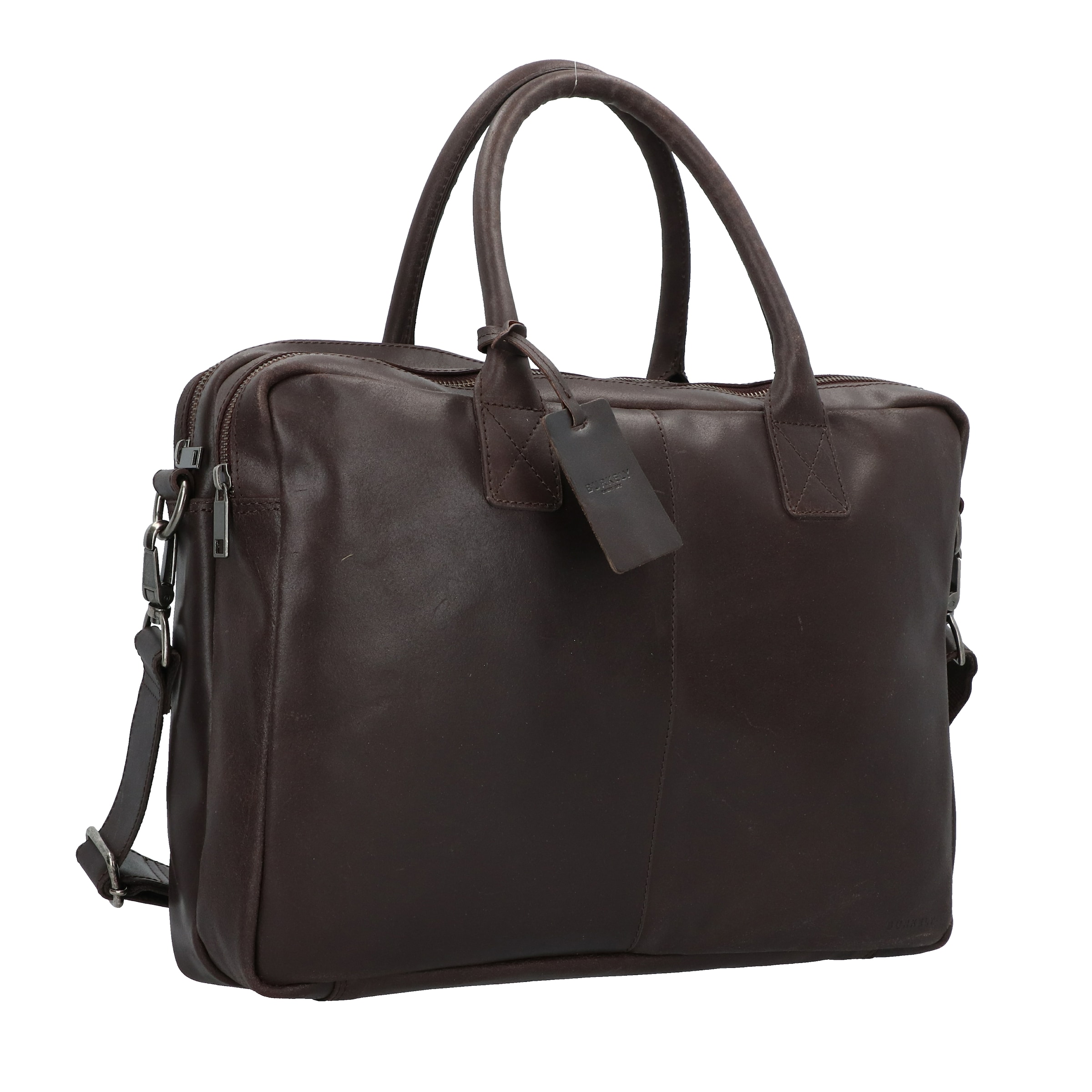 Burkely Aktentas 'Taylor' in Bruin