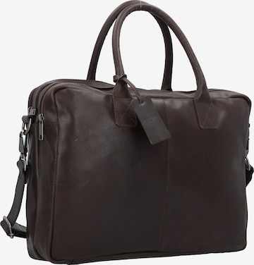 Burkely Document Bag 'Taylor' in Brown