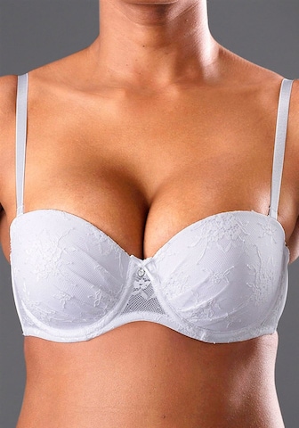 Push-up Reggiseno di LASCANA in bianco: frontale