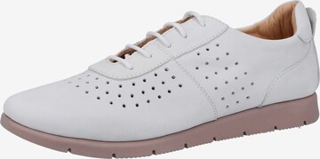 Darkwood Lace-Up Shoes in White