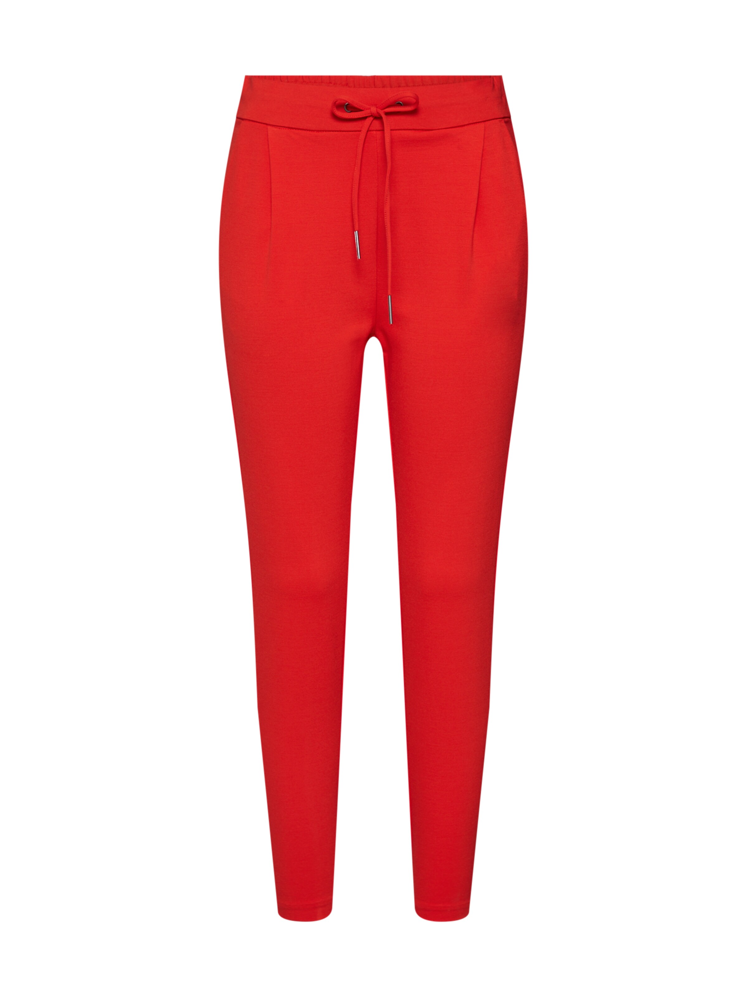 VERO MODA - Bandplooibroek in de kleur Rood
