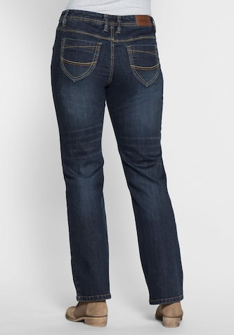 SHEEGO Regular Jeans 'Lana' in Blau