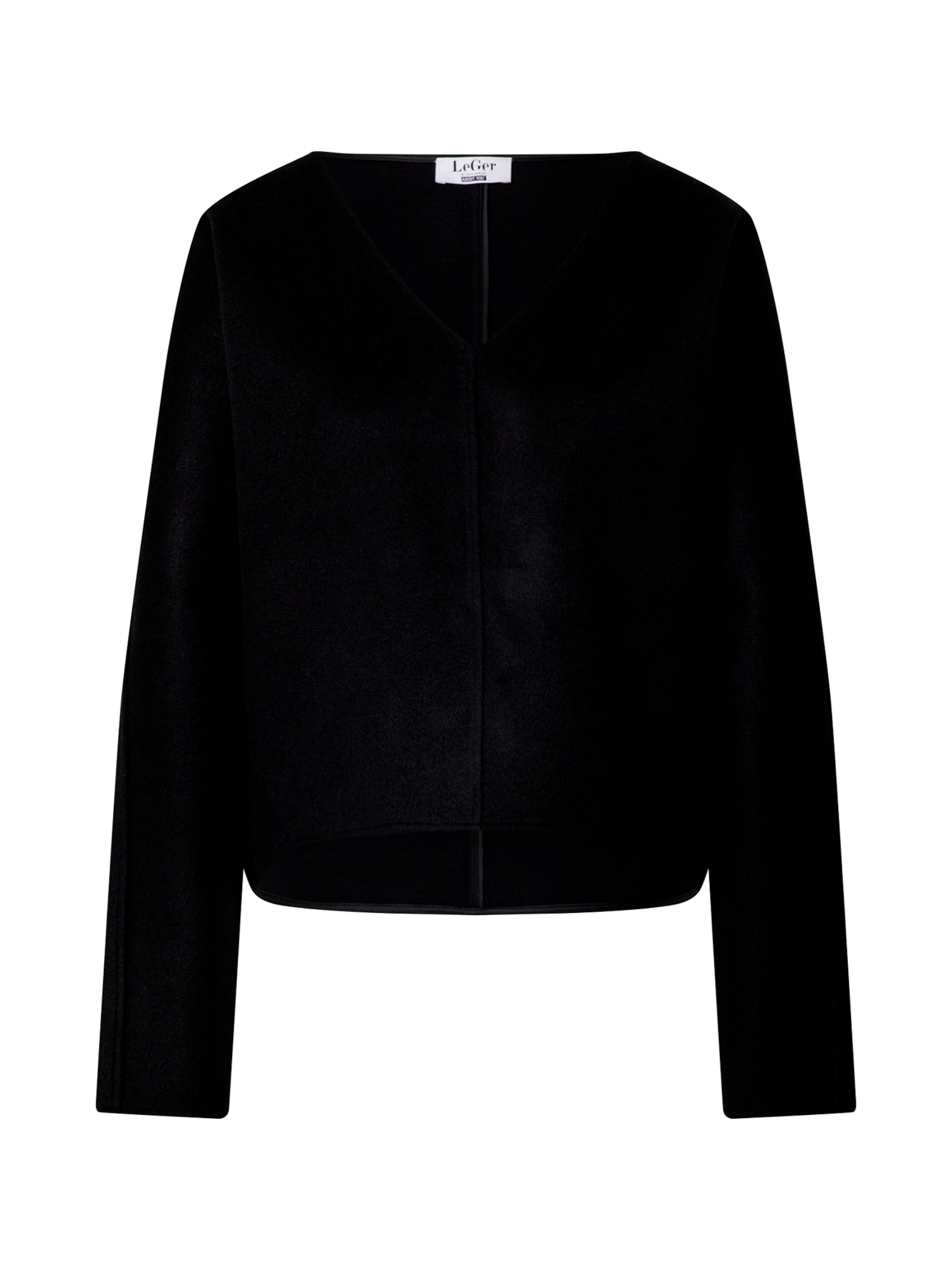 LeGer by Lena Gercke Pullover 'Antonia' in Schwarz: Vorderseite