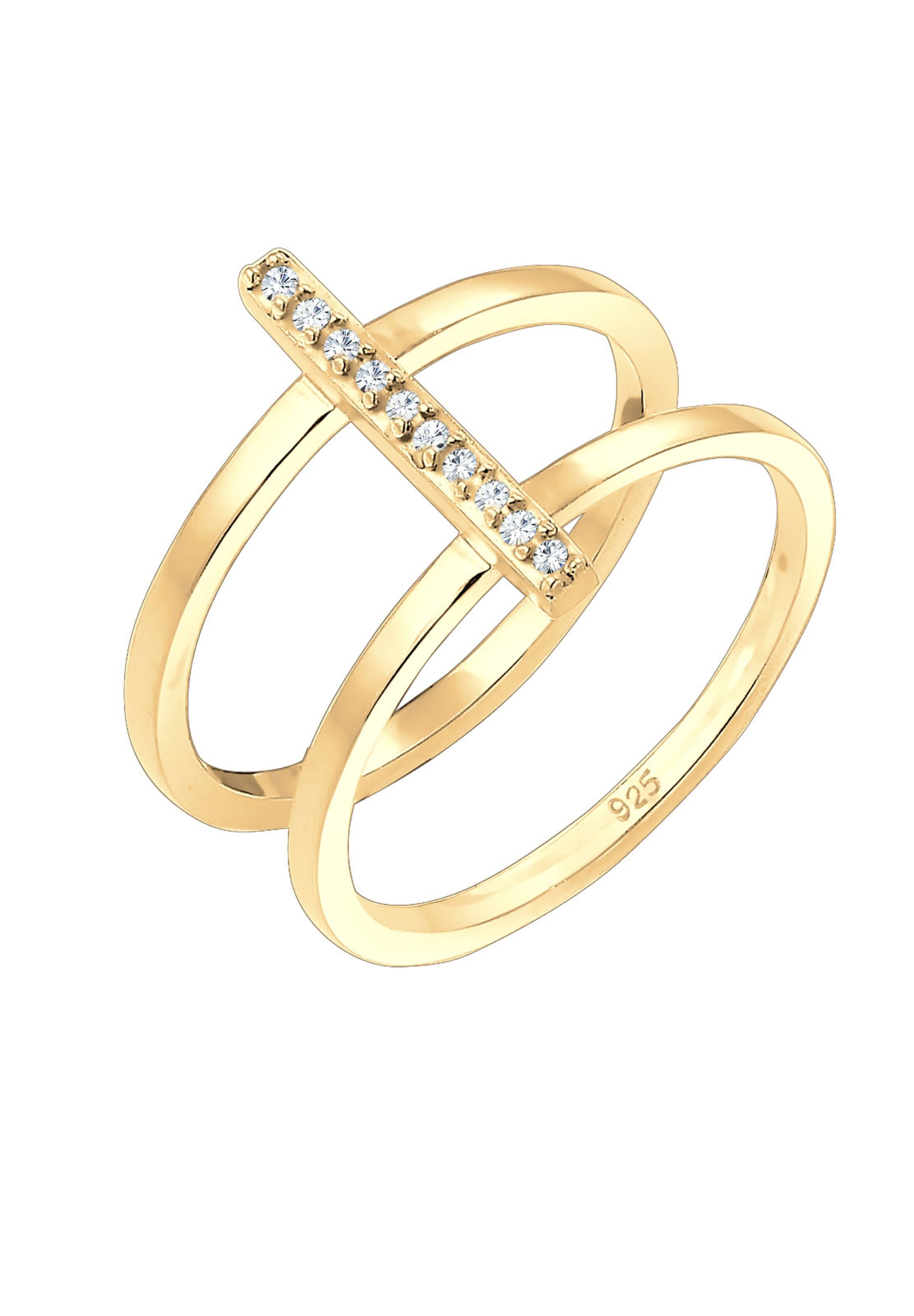 ELLI Ring in Gold: Vorderseite
