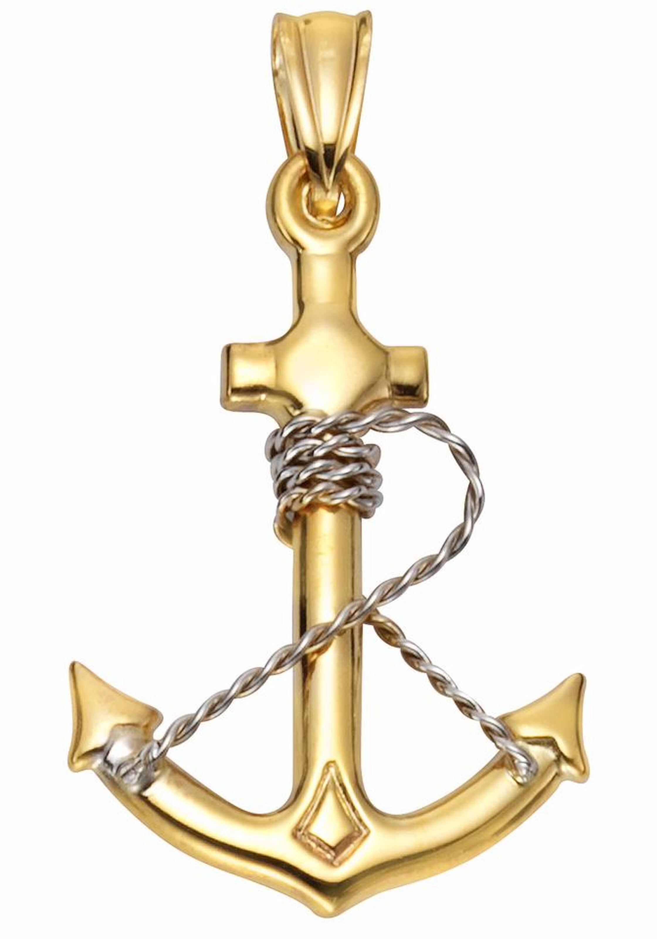 FIRETTI Pendant in Gold: front