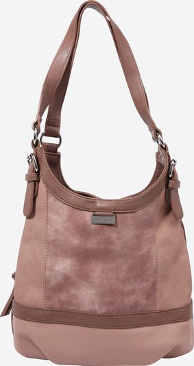 TOM TAILOR Shoulder bag 'Juna' in Taupe / Dusky pink, Item view