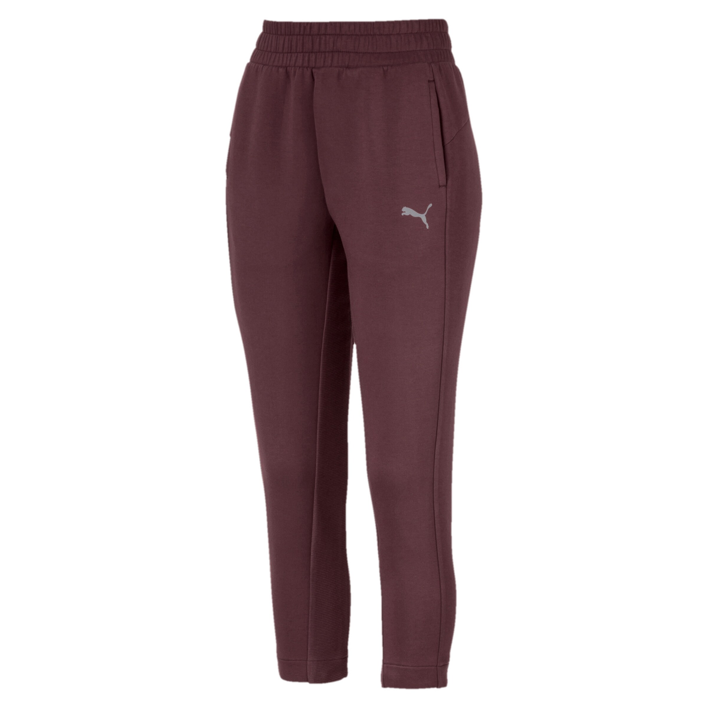 PUMA - Sporthose 'EVOSTRIPE Pants' in aubergine