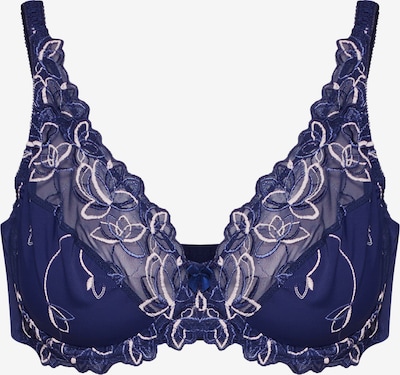 Hunkemöller BH 'Diva' in blau / weiß, Produktansicht