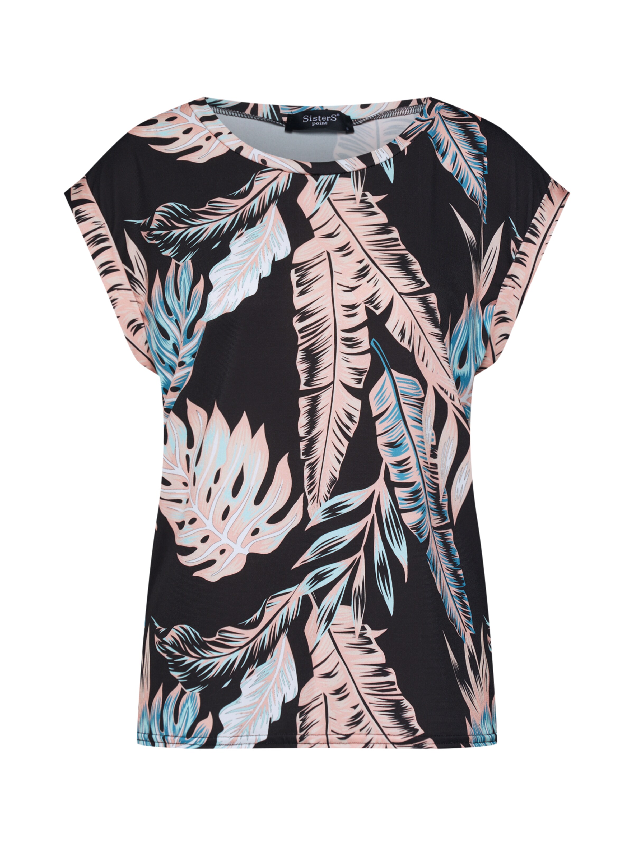 SISTERS POINT - Shirt 'LOW-264' in de kleur Blauw