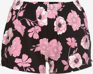 LASCANA Shorts in Pink