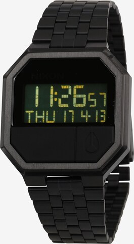 Montre digitale 'Re-Run' Nixon en noir