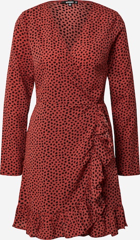 Missguided Summer Dress in Red: front