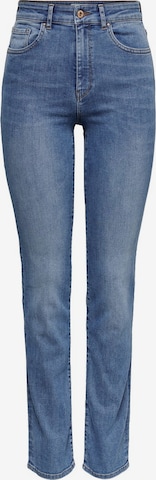 ONLY Slimfit Jeans in Blauw: voorkant