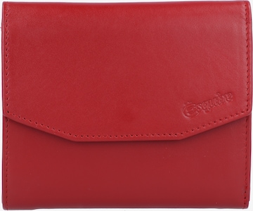 Esquire Wallet in Red: front