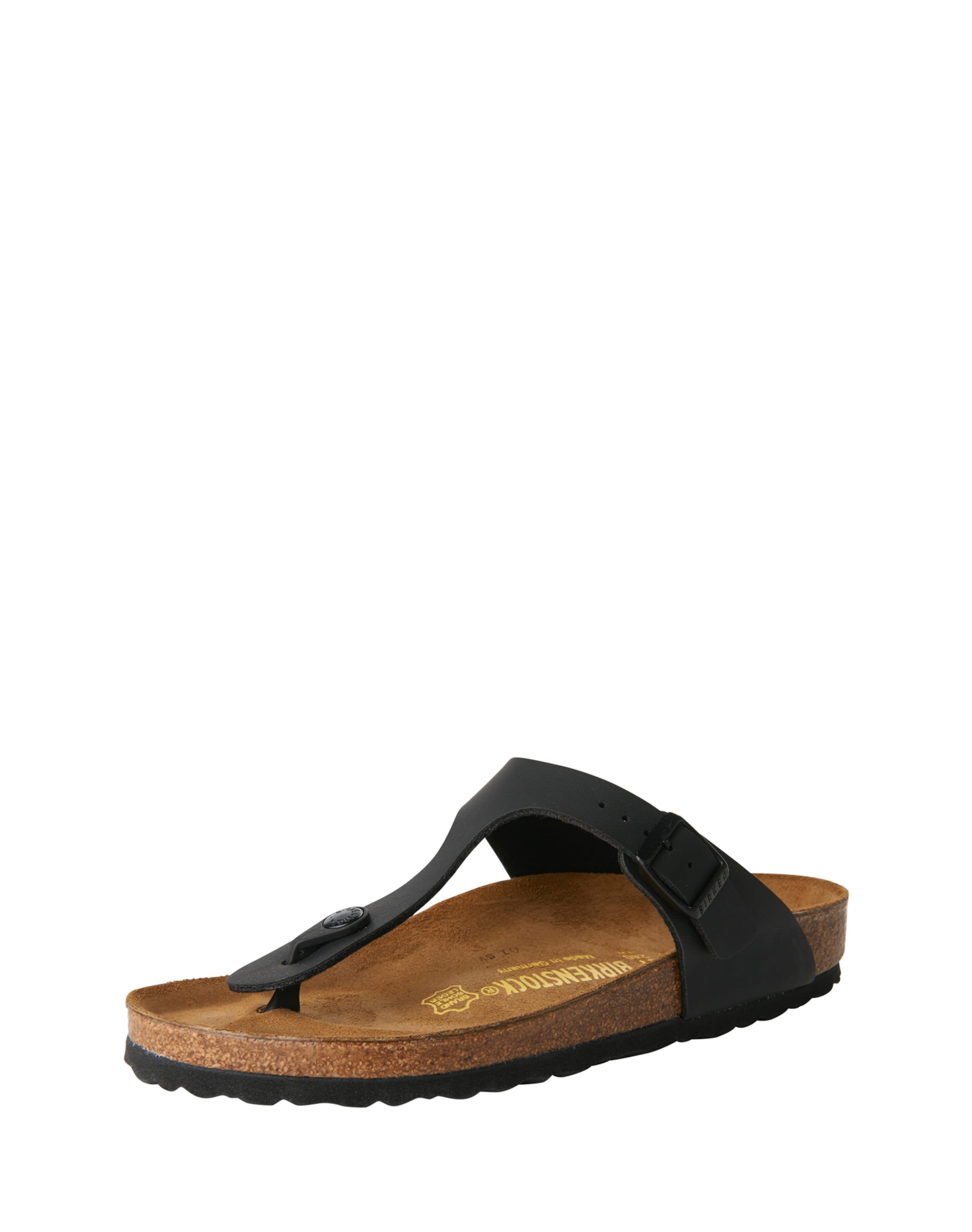 Infradito &#x27;Gizeh&#x27; di BIRKENSTOCK in nero: frontale