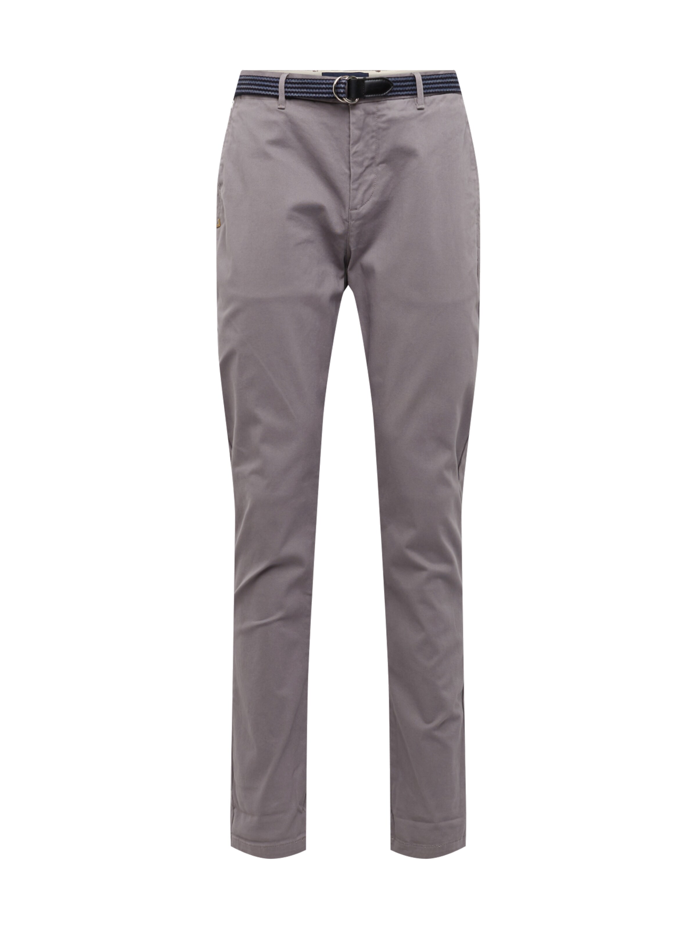 SCOTCH & SODA Chino 'Ams Blauw Stuart' in de kleur Grijs
