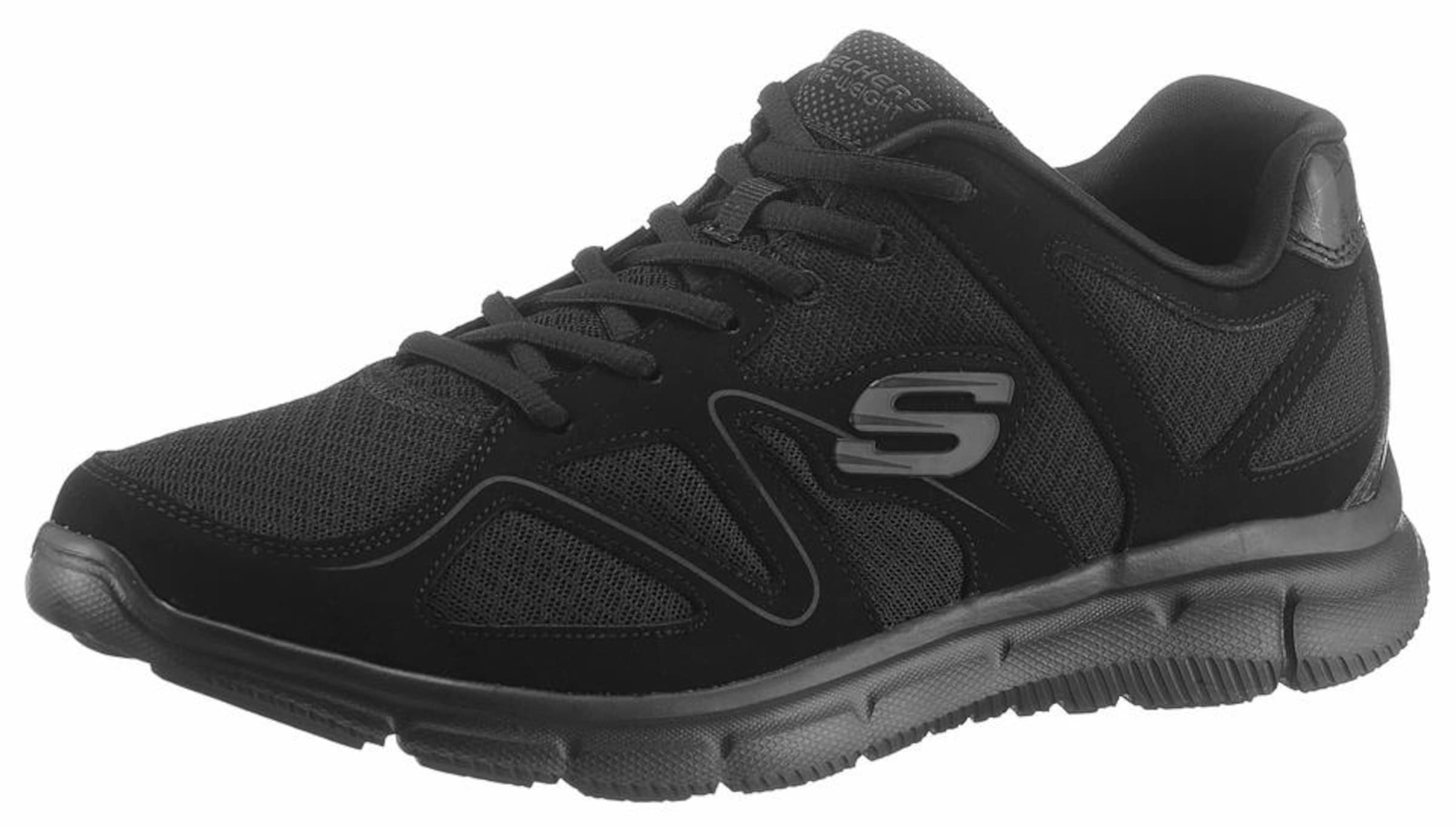 SKECHERS Sneaker in Schwarz: Vorderseite