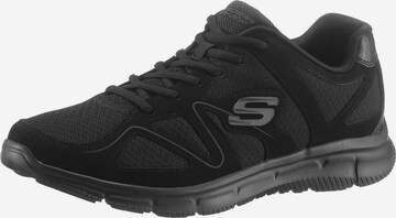 SKECHERS Sneakers laag in Zwart: voorkant