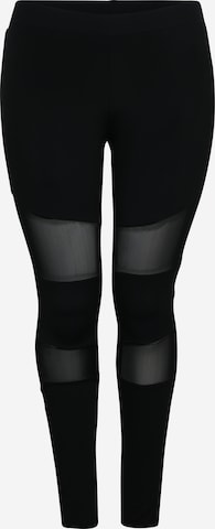 Skinny Leggings Urban Classics en noir : devant