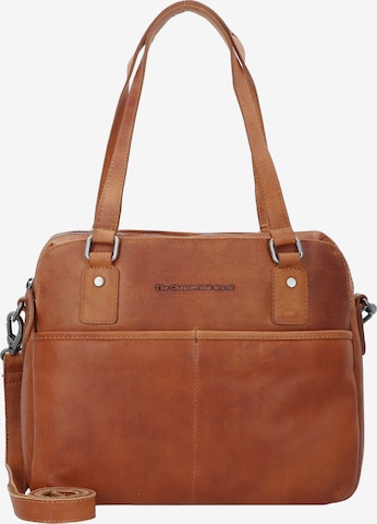The Chesterfield Brand Shoulder Bag 'Bilbao' in Brown: front