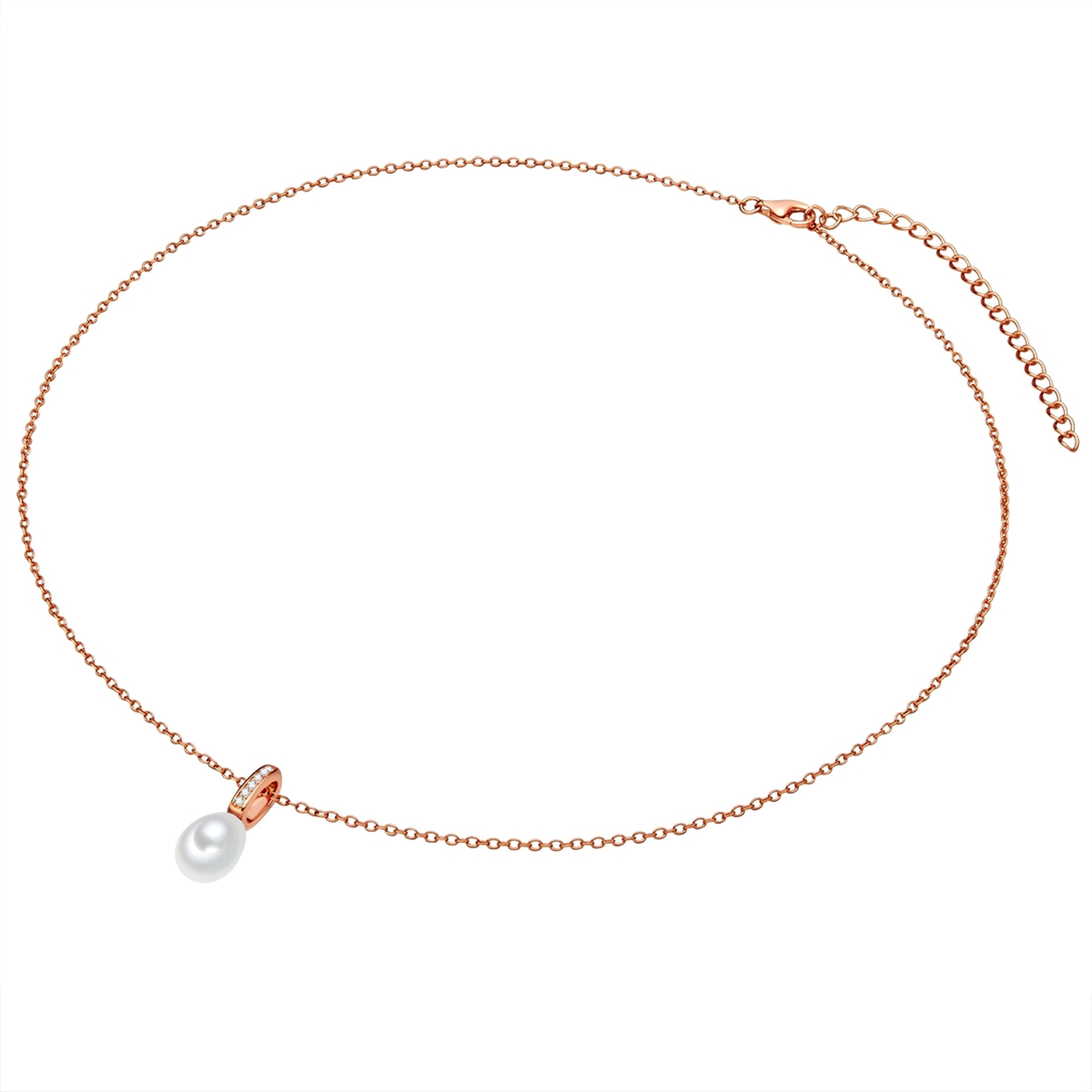 Valero Pearls Kette in Gold: Vorderseite