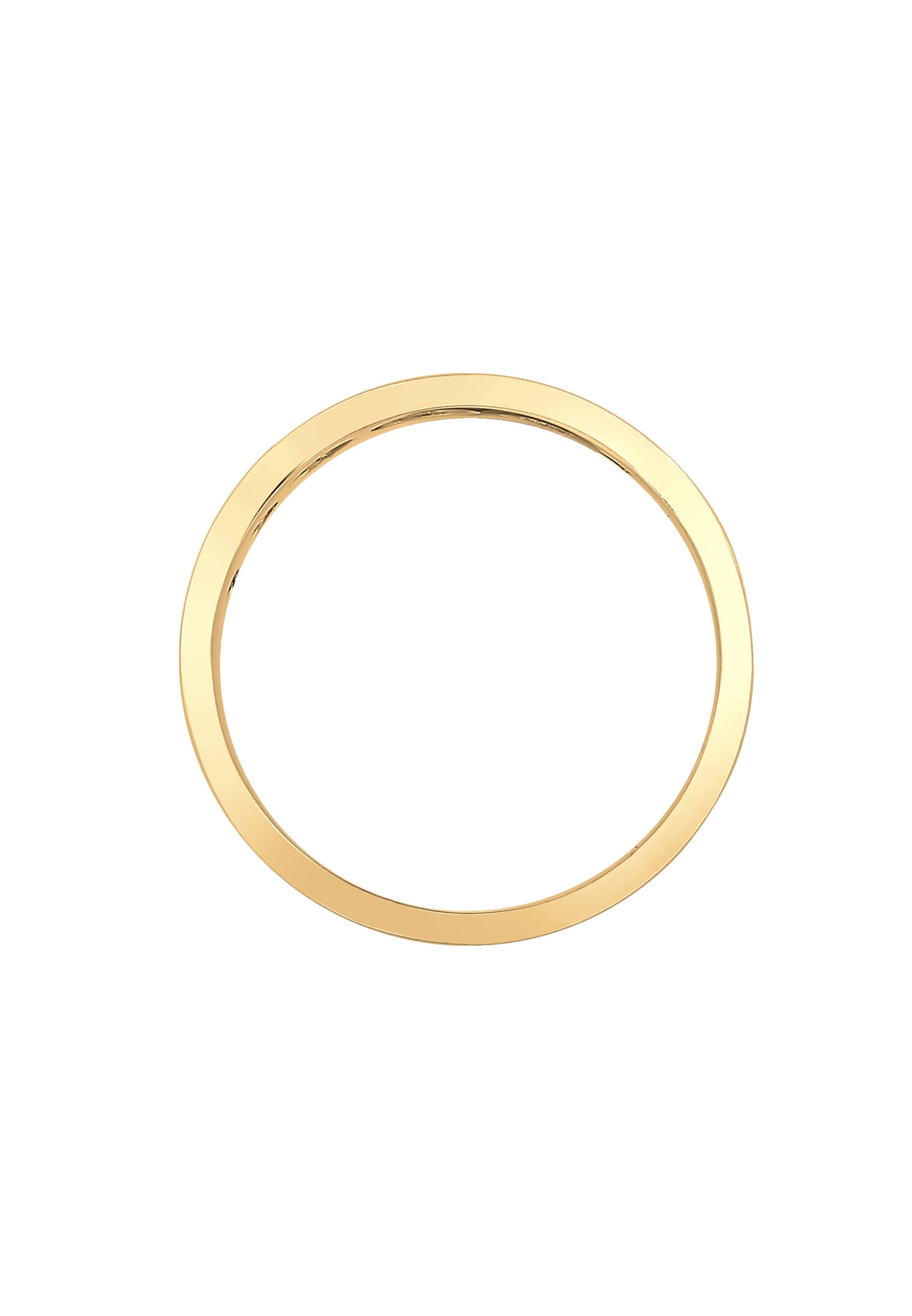 ELLI Ring 'Astro, Halbmond' in Gold
