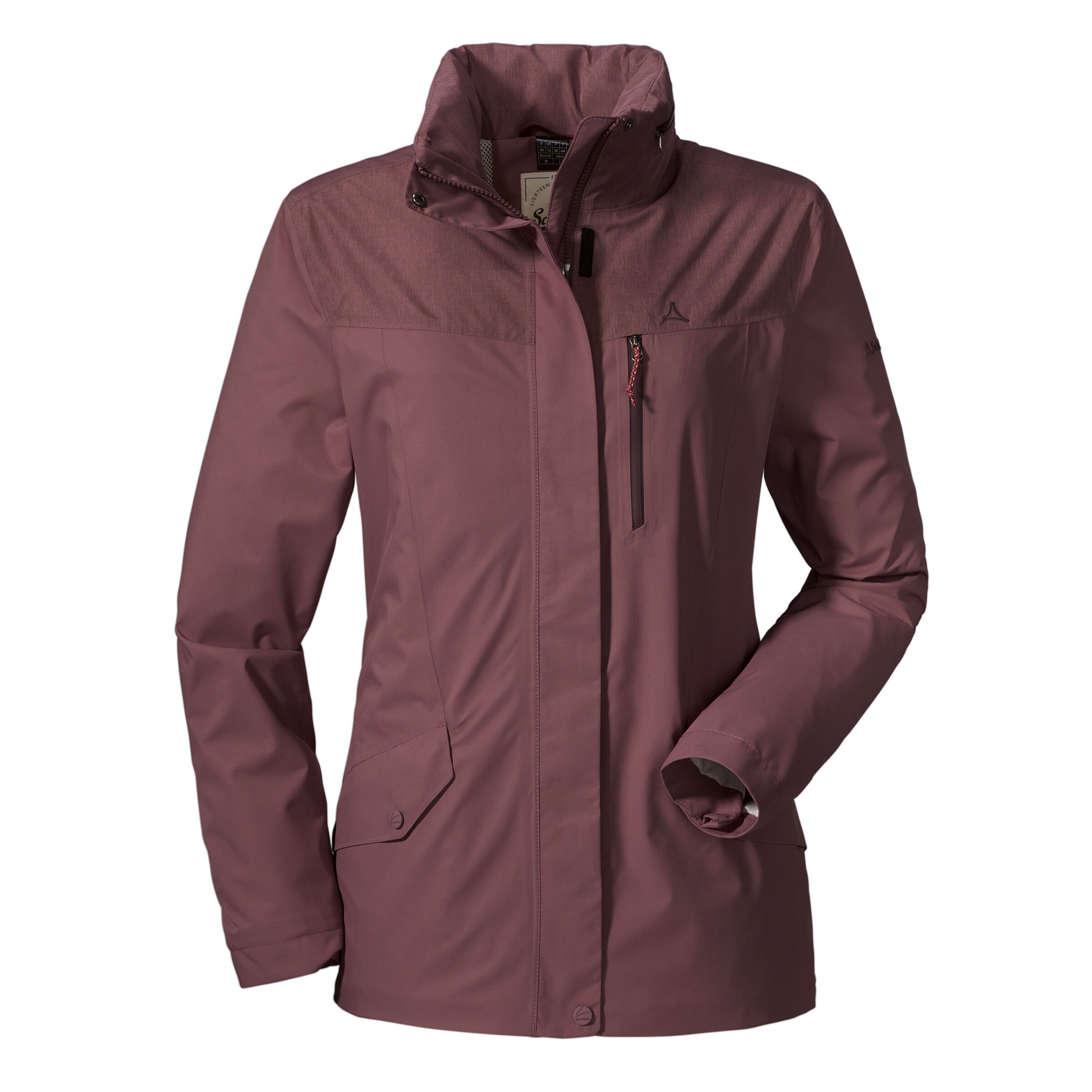 Schöffel Outdoor Jacket 'Murnau' in Purple: front