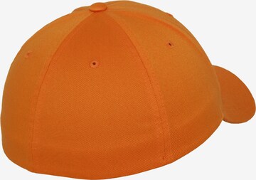 Flexfit Cap 'Wooly Combed' in Orange