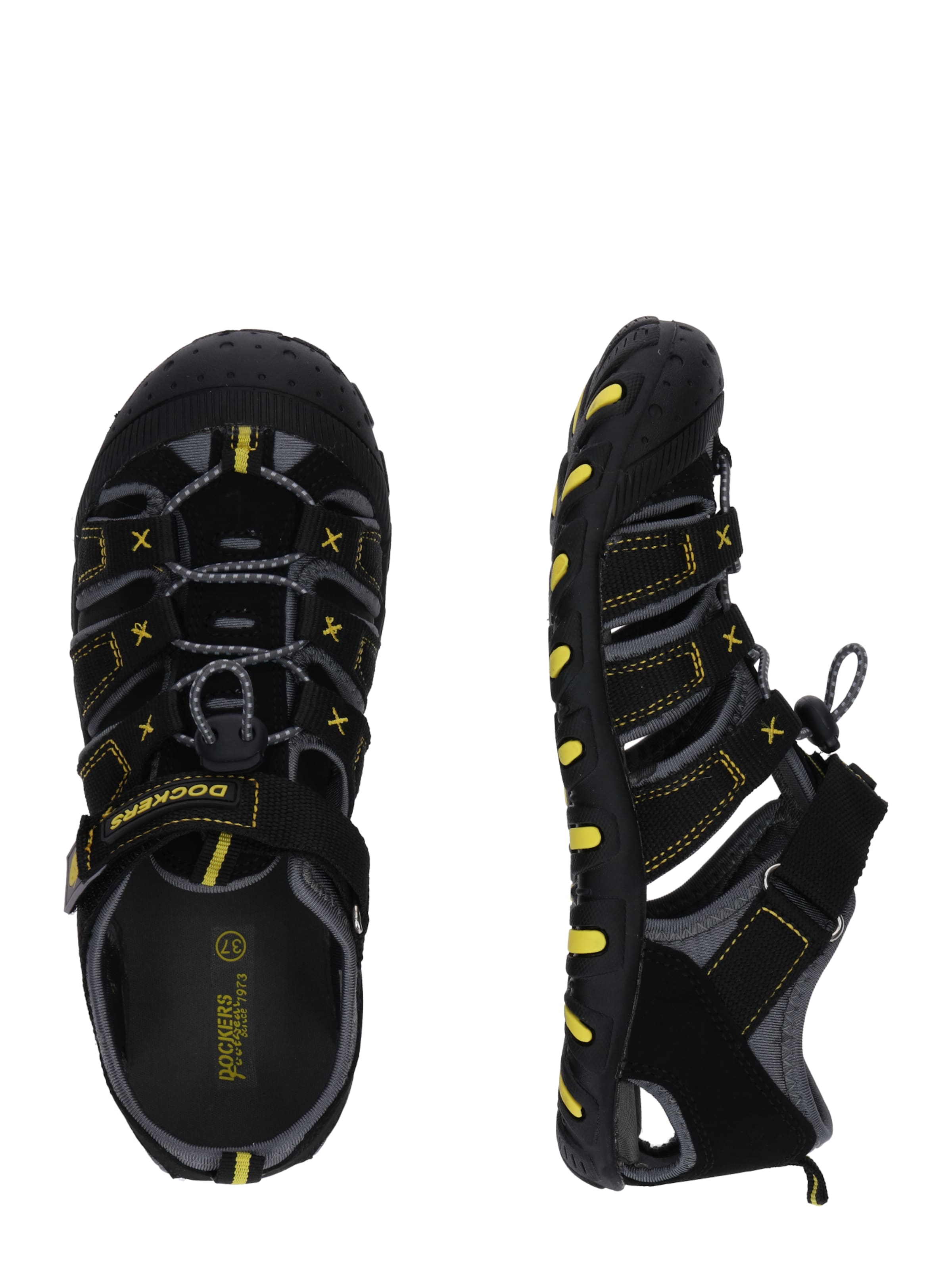 Dockers by Gerli Sandal in Black: side