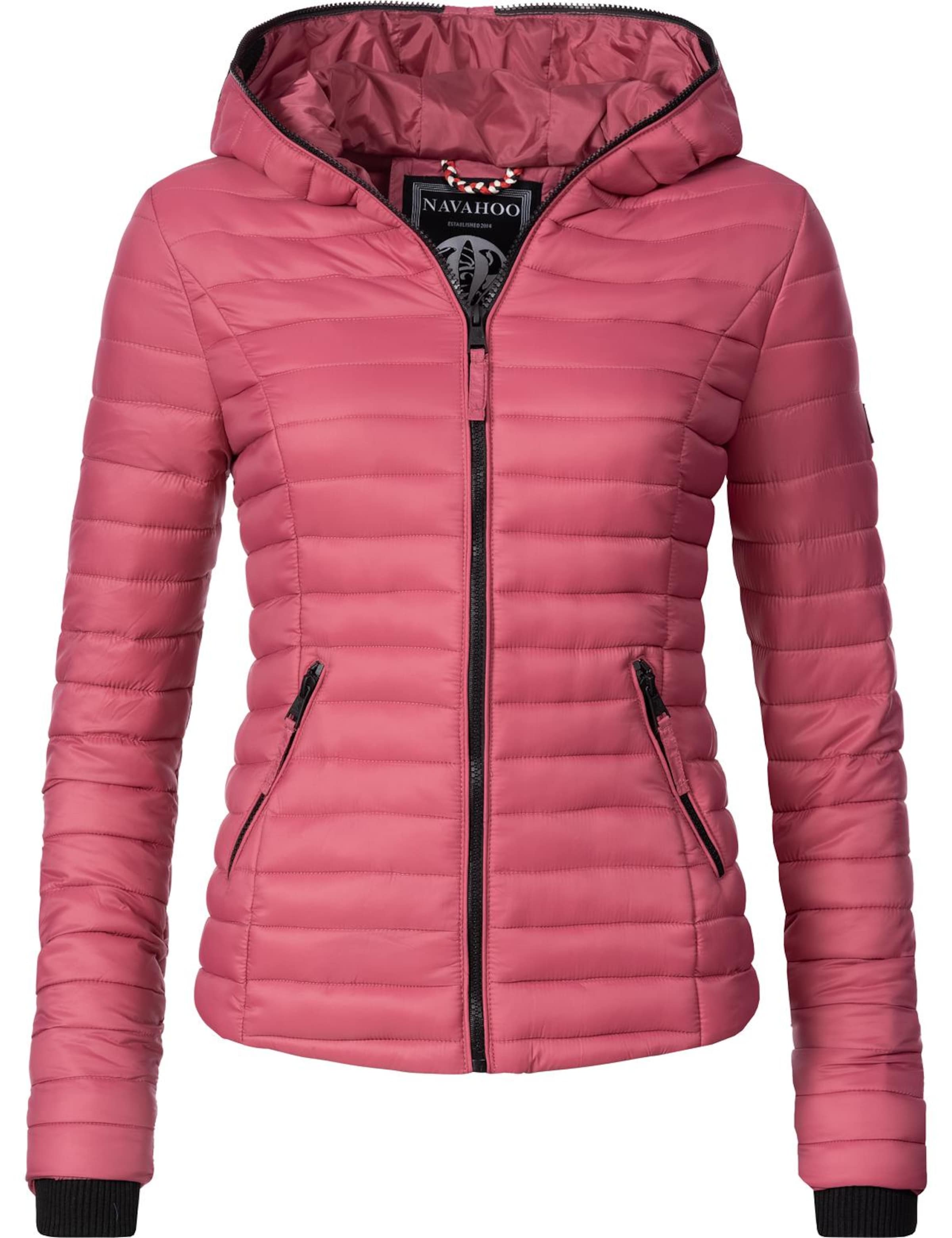 NAVAHOO Overgangsjakke 'Kimuk' i pink: forside