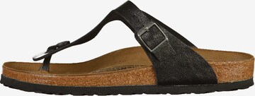 BIRKENSTOCK Teenslipper in Zwart