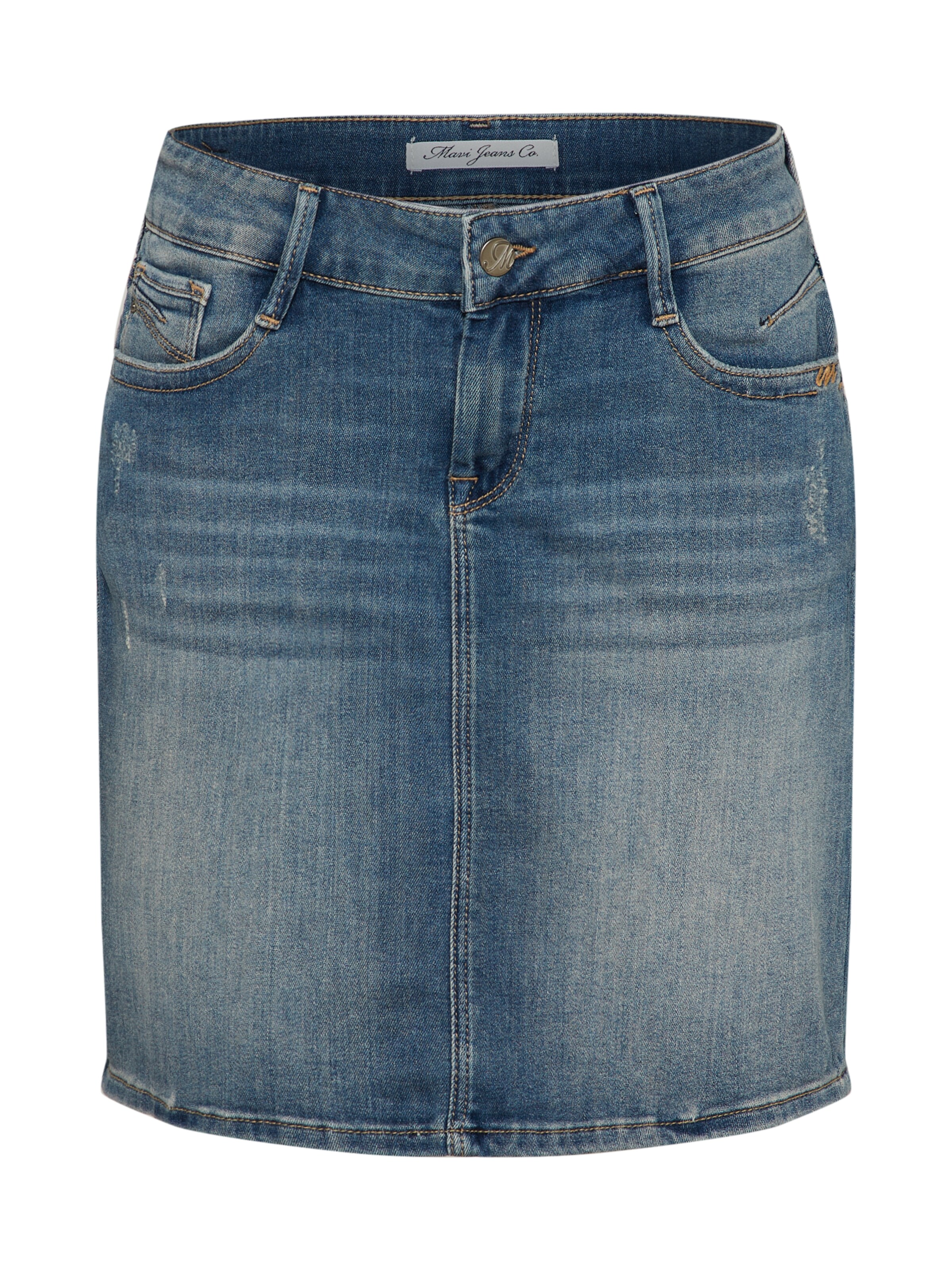 Mavi - Rok 'Alice' in de kleur Blauw denim