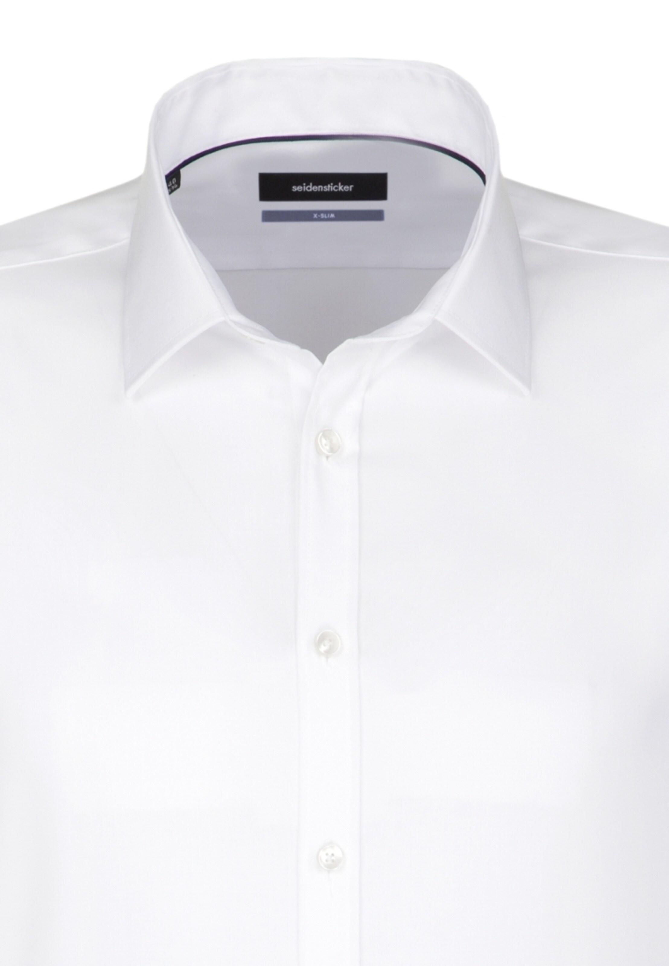 SEIDENSTICKER Slim fit Πουκάμισο για το γραφείο σε λευκό