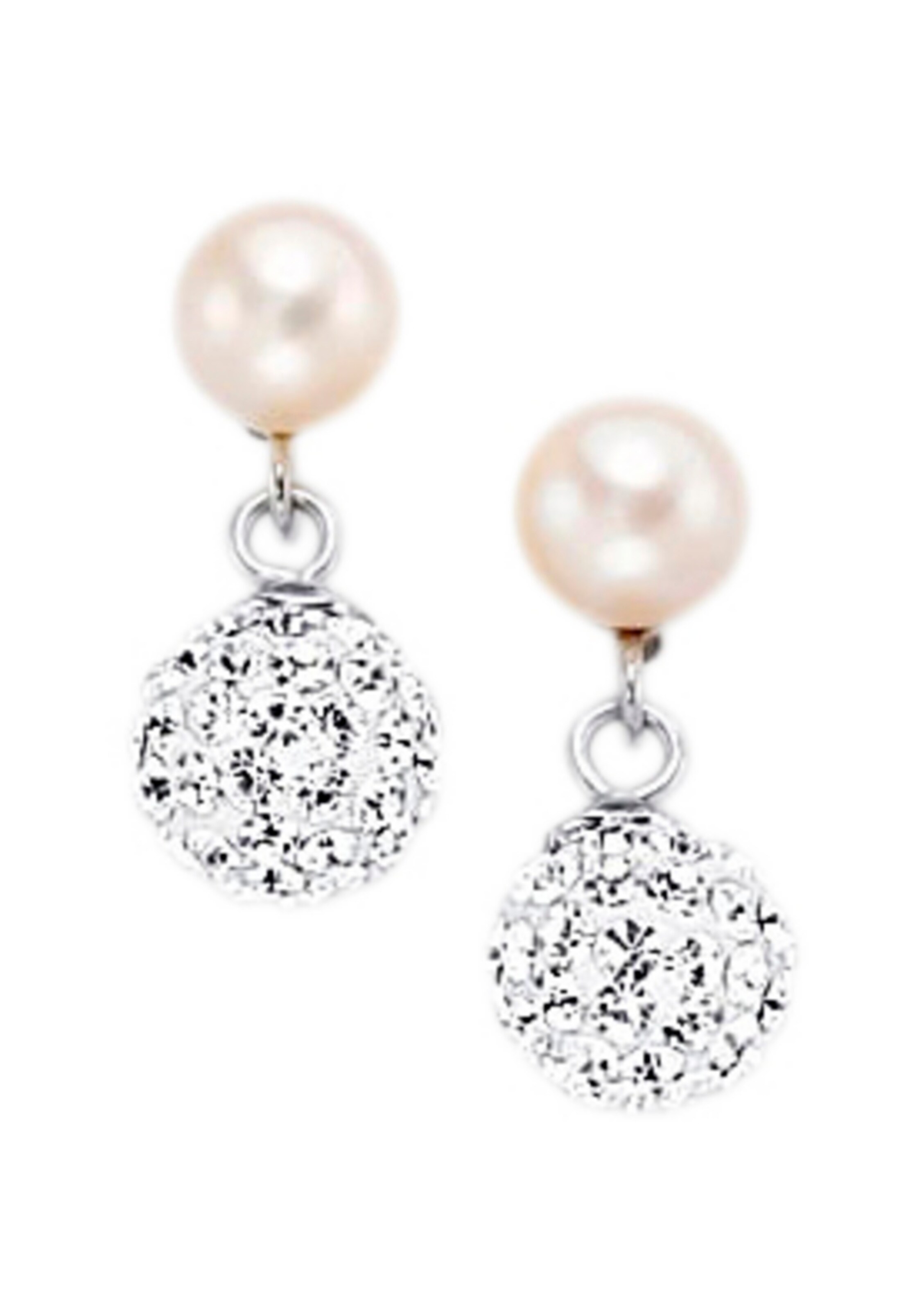 FIRETTI Ohrstecker in Silber: Vorderseite