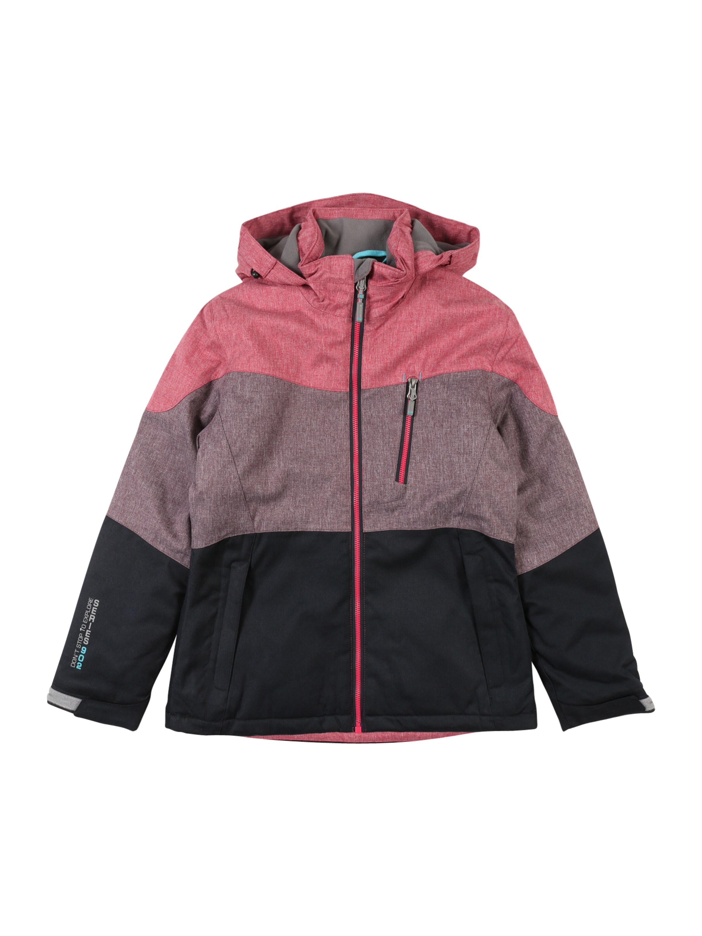 KILLTEC - Outdoorjas 'Jadira Jr' in de kleur Pruim