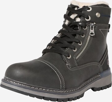 Dockers by Gerli Veterboots in Zwart: voorkant