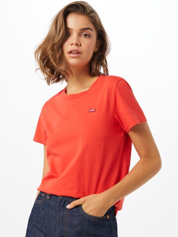 LEVI'S ® Shirt 'Perfect Tee' in Red: front