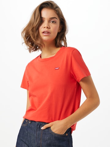LEVI'S ® Shirt 'Perfect Tee' in Red: front