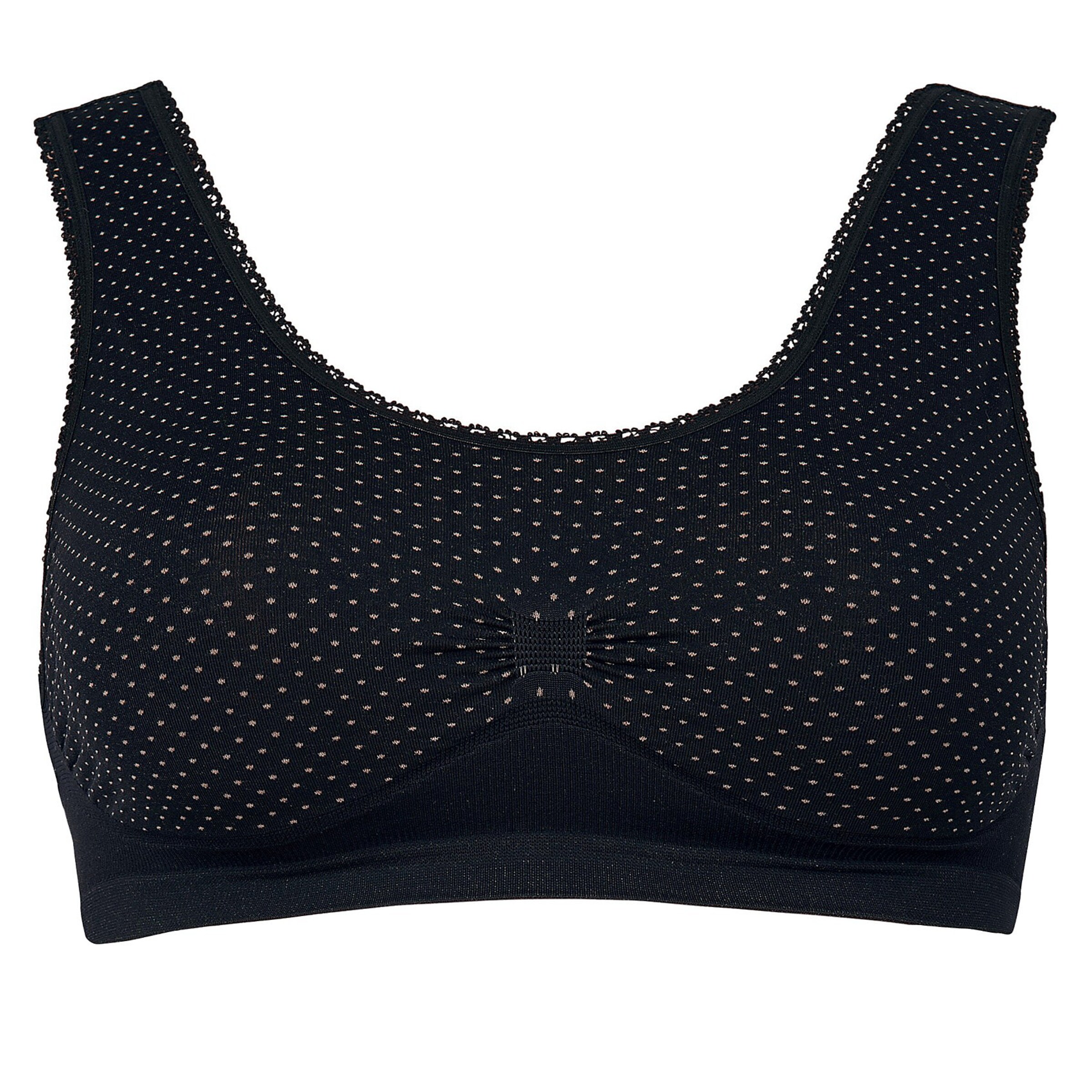 ANITA - BH 'Seamless' in schwarz