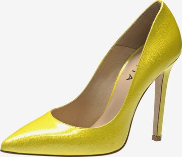 EVITA Pumps in Yellow: front