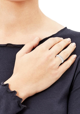 s.Oliver Ring in Silver: front