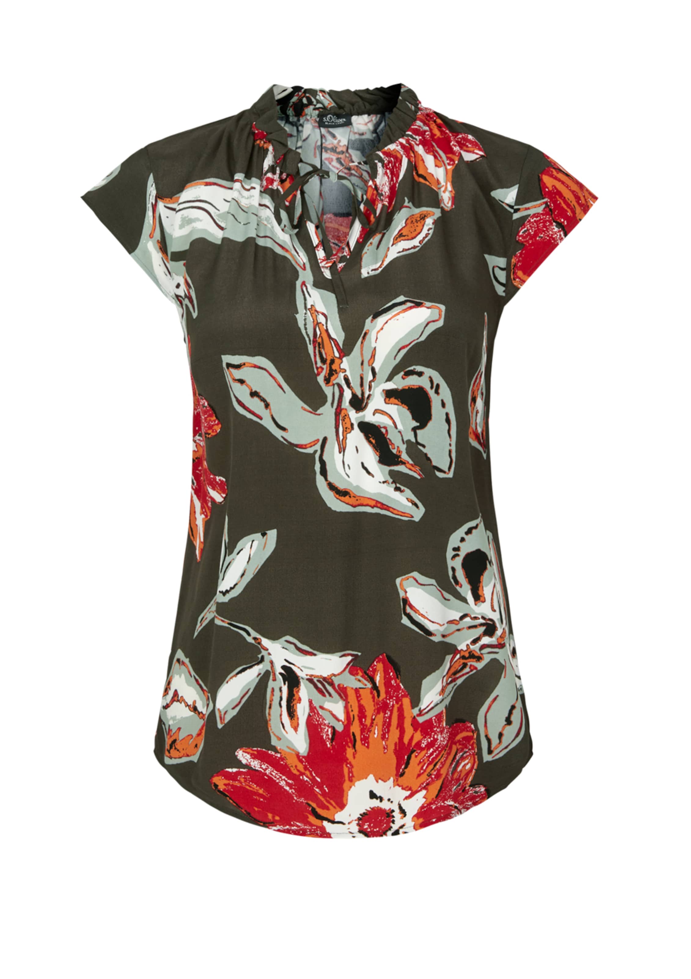 s.Oliver BLACK LABEL - Blouse in de kleur Kaki