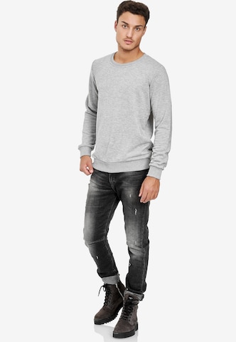 Redbridge Sweatshirt Bristol in schlichtem Design in Grau: predná strana