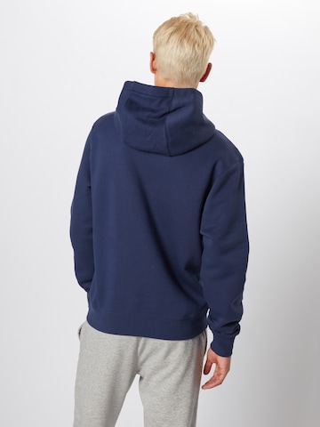 Nike Sportswear - Regular Fit Sweatshirt 'Club Fleece' em azul: atrás