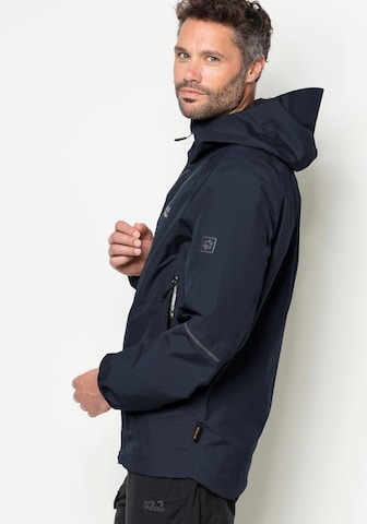 JACK WOLFSKIN Outdoor jacket 'SIERRA' in Blue