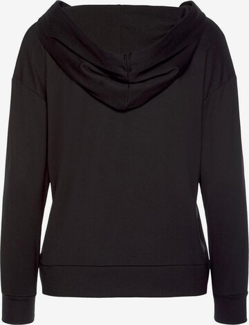 LASCANA Sweatshirt in Black