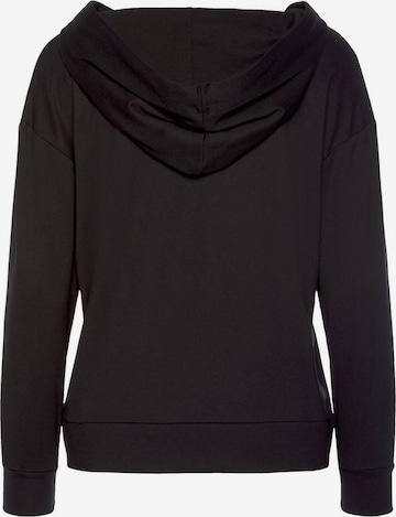 LASCANA Sweatshirt in Black