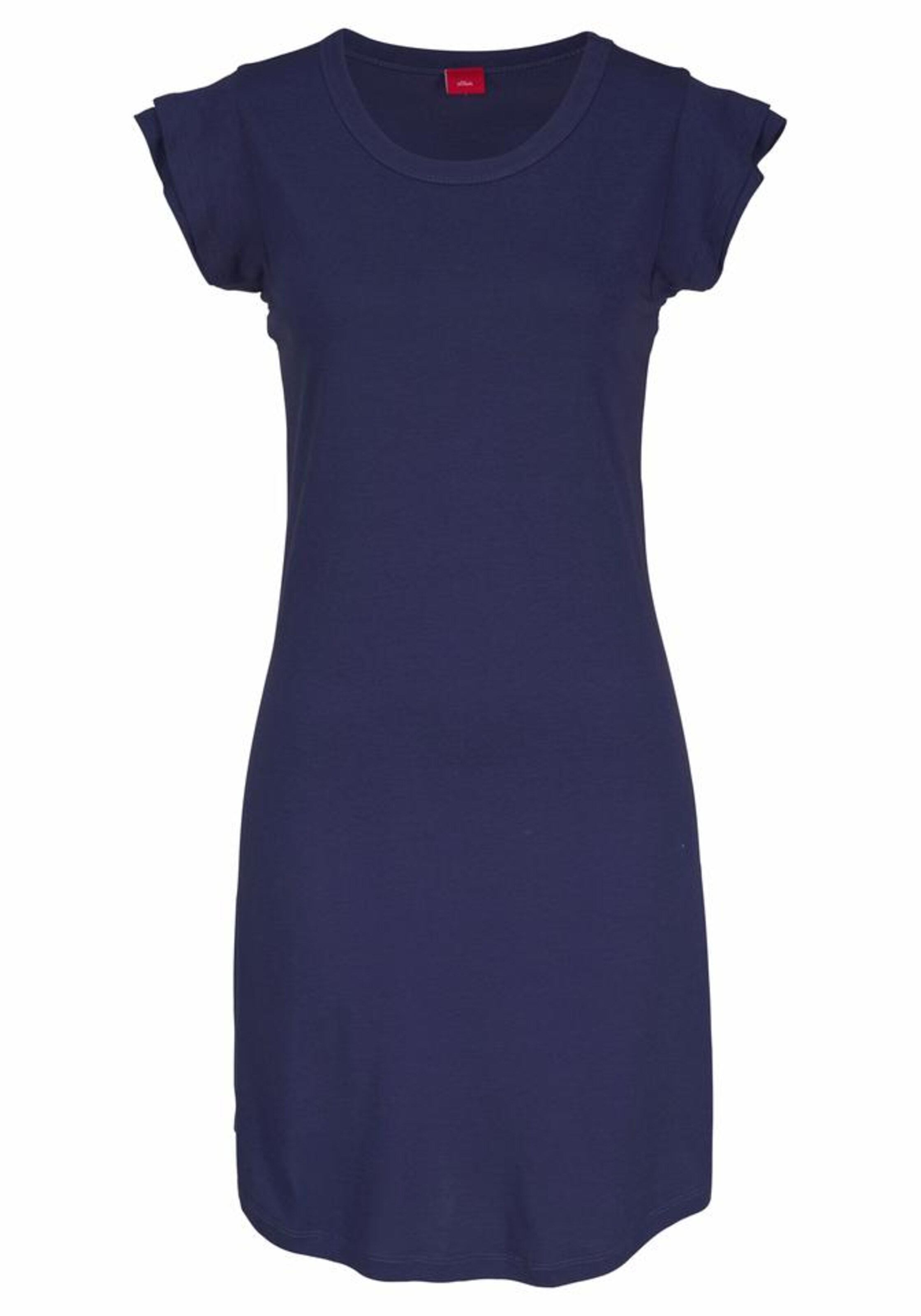 s.Oliver - Bodywear Nachthemd mit Volants in nachtblau