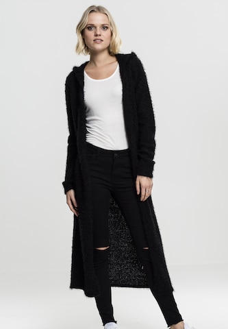 Urban Classics Strickjacke in Schwarz